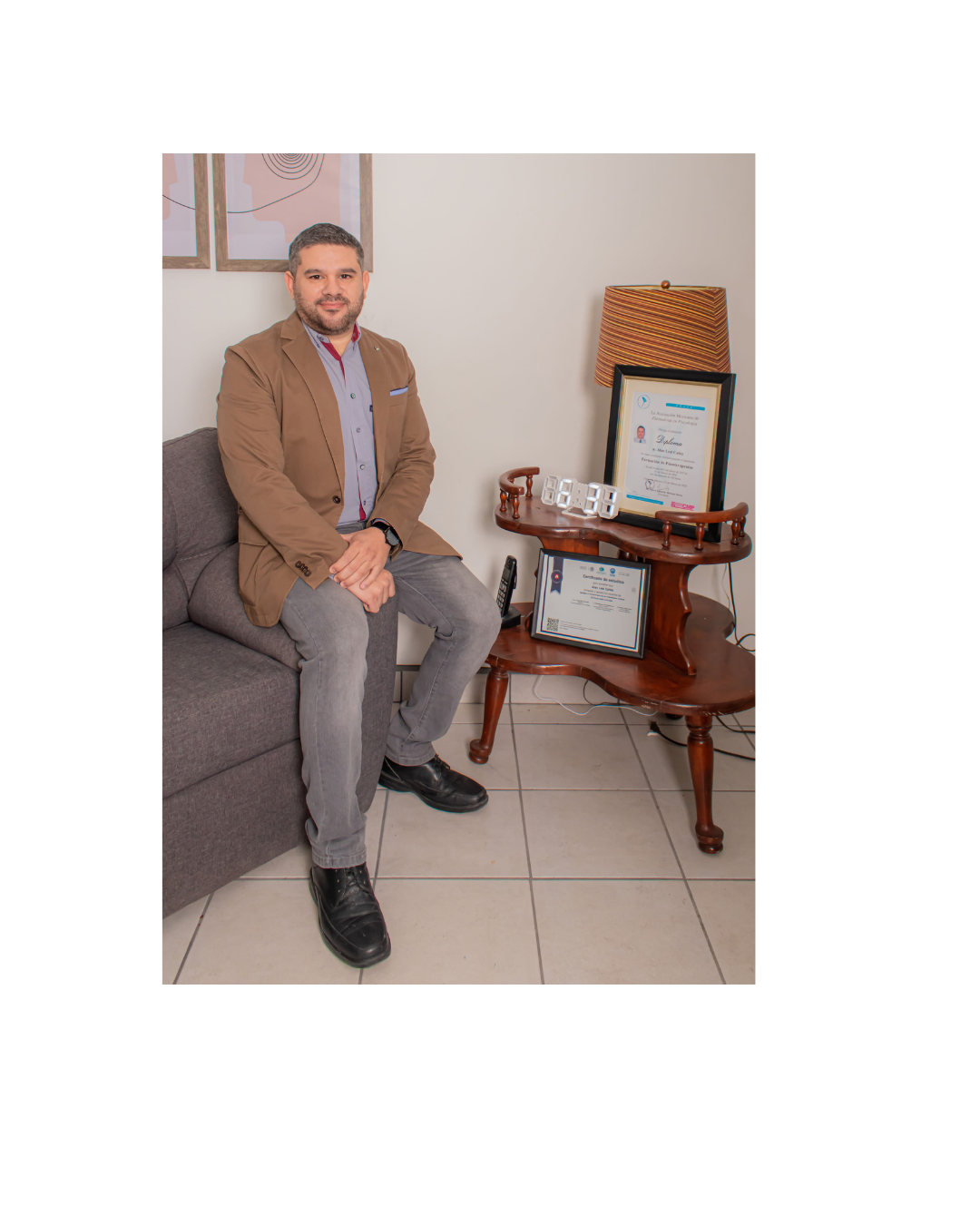 Alan Lea, profesional del equipo de PlenaMente